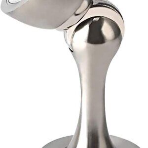 Wall Floor Mounted Door Stopper, Solid Metal Magnetic Door Holder Catch, Strong